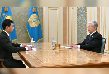 Токаев был проинформирован о борьбе с коррупцией и работе в рамках концепции «Закон и Порядок»