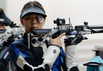 Kazakh shooters Alexandra Le and Islam Satpayev enter top 10 at World Cup in Argentina
