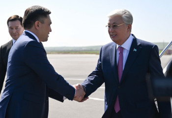 Мемлекет басшысы Шымкентке барды