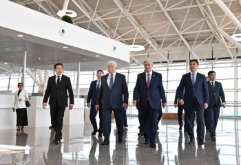 Қасым-Жомарт Тоқаев Шымкент әуежайының жаңа терминалымен танысты