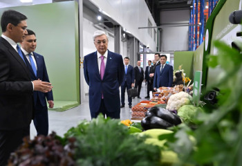 Мемлекет басшысы сауда-логистика орталығына барды