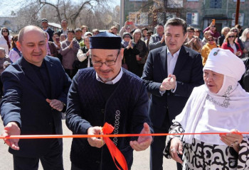 Аким ВКО принял участие в открытии новой школы в посёлке Новая Бухтарма