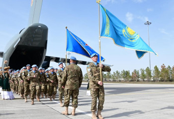 Қазақстандық бітімгерлердің алғашқы жасағы Голан жоталарынан оралды