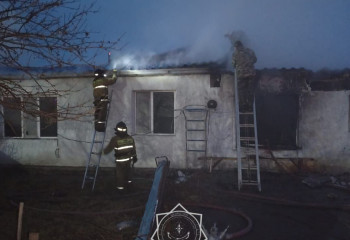 Три газовых баллона вынесли из огня в Акмолинской области