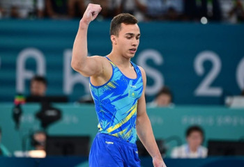 Kazakhstani gymnast Milad Karimi grabs gold at Croatia World Cup