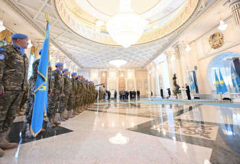 Токаев: Казахстан вошёл в число стран с полноценным миротворческим контингентом