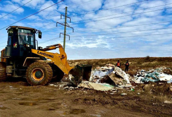 Астанадан 2,5 мың тоннаға жуық қалдық шығарылды