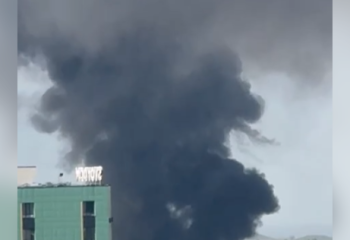 Алматыдағы «Алатау» сауда орталығы маңында өрт шықты