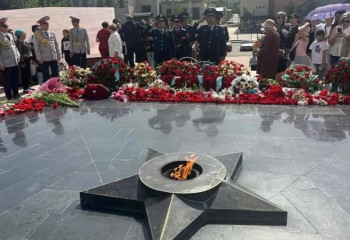 В Шымкенте стартовал патриотический флешмоб «80 слов благодарности» ко Дню Победы