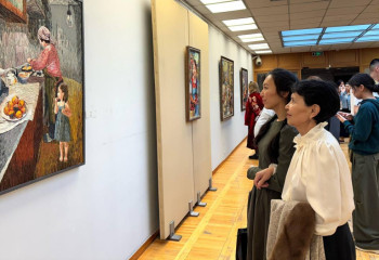 Әбілхан Қастеев атындағы өнер музейінде «Сағыныштың түсі» атты көрме ашылды