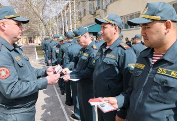 Ұлттық ұланның жеке құрамы жазғы әскери киім үлгісіне көшті