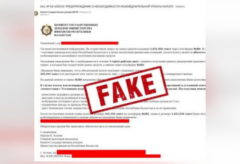 Это мошенники! Казахстанцев предупредил Комитет госдоходов о новой рассылке