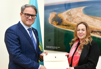 Албанияның еліміздегі жаңа Елшісі сенім грамотасын тапсырды