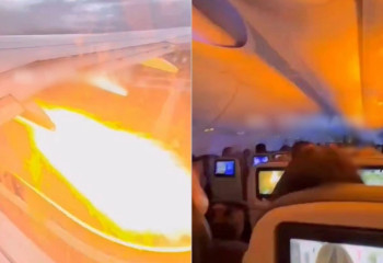 Қоянның кесірінен 153 жолаушысы бар Boeing ұшағы күтпеген жағдайға тап болды