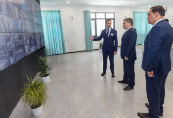 Олжас Бектенов проверил в Кордае работу по строительству транспортно-логистического комплекса
