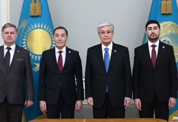 Head of State receives Deputy Chairmen of  Assembly of People of Kazakhstan