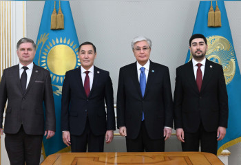 Глава государства принял заместителей Председателя Ассамблеи народа Казахстана