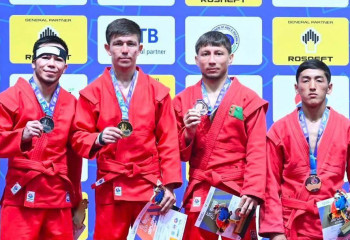 Гвардеец из Актобе отличился на международном турнире по боевому самбо