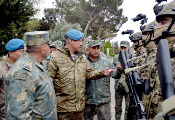 Командующий Десантно-штурмовыми войсками Казахстана оценил подготовку азербайджанских коммандос