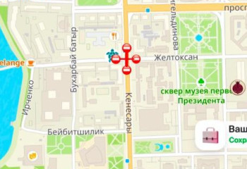 Астанада Желтоқсан мен Кенесары көшелерінің қиылысы жабылады