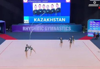 Отандық гимнастшылар әлем кубогының кезеңінде қола медаль алды