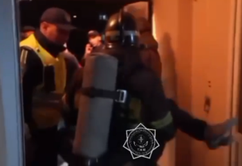 About 70 people evacuated after fire in Ust-Kamenogorsk