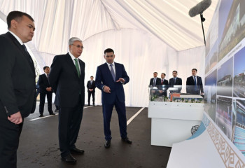 Мемлекет басшысына елорданы көгалдандыру және абаттандыру жоспары таныстырылды