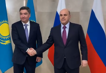 Олжас Бектенов Мәскеуде Михаил Мишустинмен кездесті
