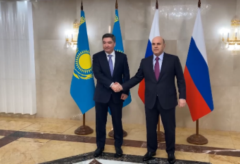 Bektenov and Mishustin discuss cooperation between Russia and Kazakhstan in Moscow
