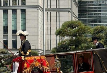 Ambassador of Kazakhstan presented his credentials to Emperor of Japan
