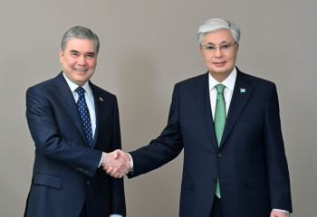 Tokayev holds informal meeting with Chairman of Halk Maslahaty of Turkmenistan Gurbanguly Berdimuhamedov