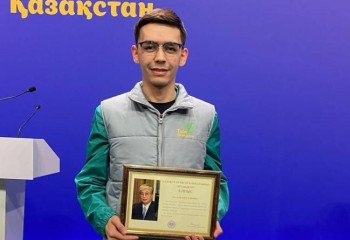 Маңғыстаулық жас «Таза Қазақстан» акциясындағы белсенділігі үшін Президент алғысына ие болды