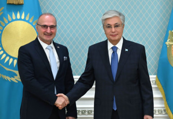 Мемлекет басшысы Хорватияның сыртқы және еуропалық істер министрін қабылдады