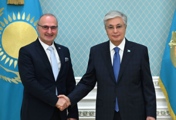 Kazakh President receives Croatian Minister of Foreign and European Affairs