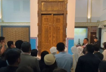 Ясауи кесенесіндегі қабірхана есігі көпшілікке таныстырылды