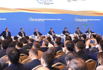 Olzhas Bektenov delivers welcoming speech of Head of State at Machine Builders Forum of Kazakhstan