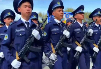 Алматы облысының кадеттері мерейтойын атап өтті