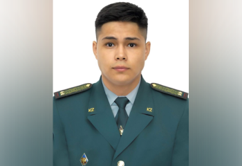 Ерлік жолын таңдаған жас офицер