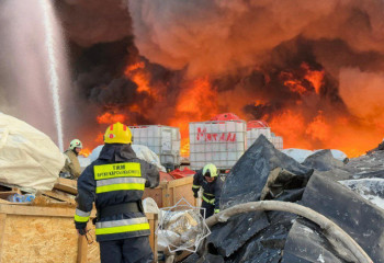 Цех по утилизации пластика горел в Талдыкоргане