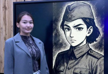 Ақтөбелік студент ЖИ көмегімен Әлия Молдағұлова туралы комикс жасады