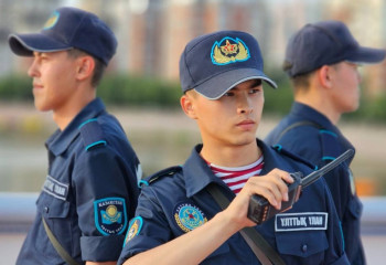 В Жезказгане создана новая воинская часть Национальной гвардии