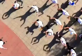 Шымкент полицейлері мерекелік марафонға қатысты