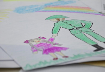 Әскери қызметшілердің балалары арасында шығармашылық байқау өтіп жатыр