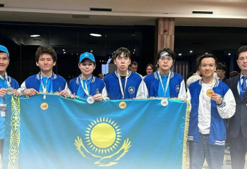 Kazakh schoolchildren enter top three of Balkan Olympiad in mathematics