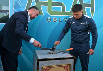 Семейде екі спорт нысанының іргетасы қаланды