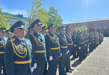 В Зайсанском районе молодые солдаты приняли военную присягу