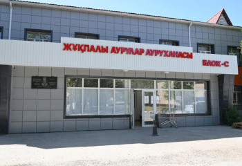 Шымкентте клиникалық аурухананың жөндеу жұмыстары аяқталуға жақын