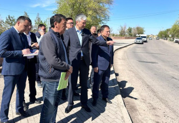 Жезқазғанда автомобиль жолдарын жөндеу жұмыстары тыныстырылды