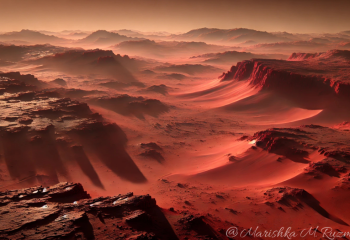 Учёные нашли новое сходство между Марсом и Землёй: рельеф планет оказался похожим