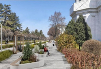 В Алматы благоустройство проспекта Достык и улицы Пушкина по принципу «от фасада до фасада» завершится в ноябре